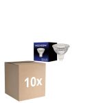 Multipack 10x Noxion LED Spot GU5.3 PAR16 4.4W 345lm 36D - 830 Warm White | Dimmable - Replaces 35W
