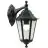 Nordlux Cardiff Down Wall Light Aluminium Black | Suitable for 1x E27