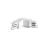 Philips ZRS750 Corner Connector White | CCPE XTS35-3
