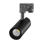 Noxion LED Tracklight 3-Phase Ecowhite Aluminium Black 20W 1970lm 36D - 830 Warm White | UGR 